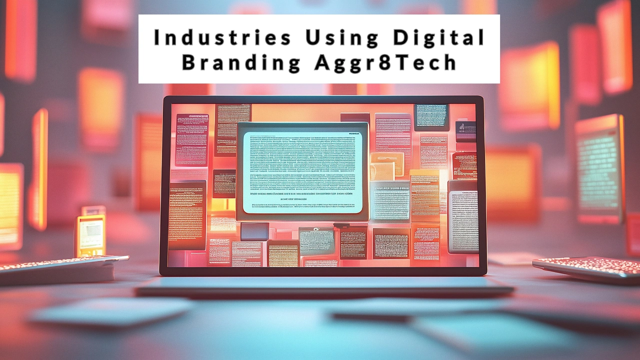 Industries Using Digital Branding Aggr8Tech