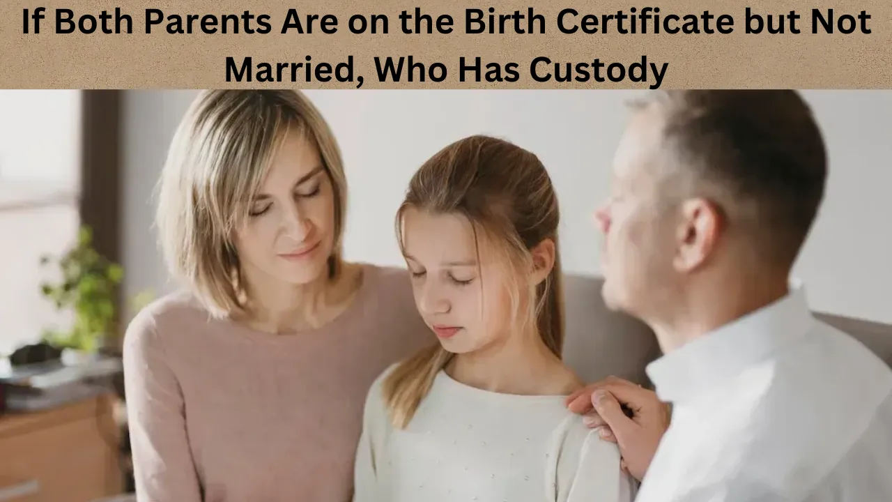 If Both Parents Are on the Birth Certificate but Not Married, Who Has Custody